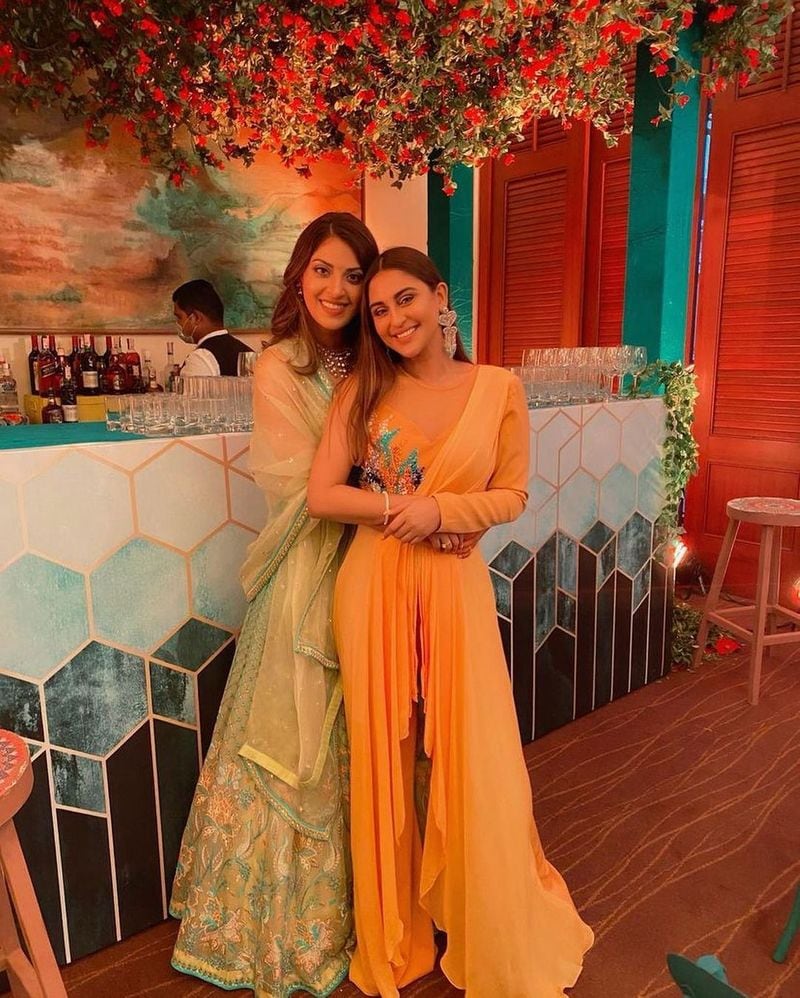 Alia Bhatt sizzles in orange at BFF Anushka Ranjan, Aditya Seal's Sangeet Ceremony, see photos here drb