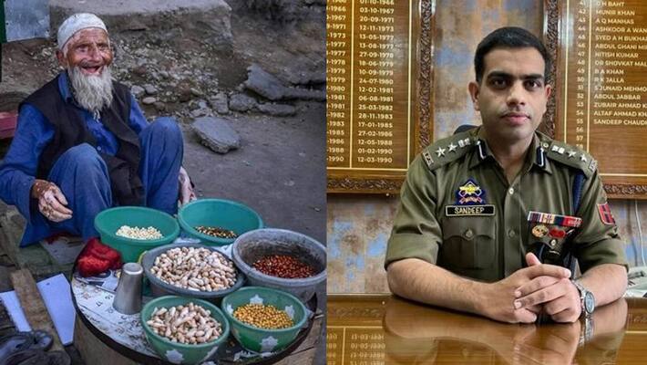 Srinagar SSP Sandeep Chaudhary story of helping an old person goes viral kpn Srinagar SSP Sandeep Chaudhary story of helping an old person goes viral kpn