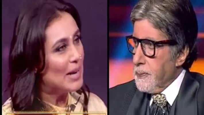 Rani Mukerji talks about her daughter Adira in kbc 13 Rani Mukerji talks about her daughter Adira in kbc 13