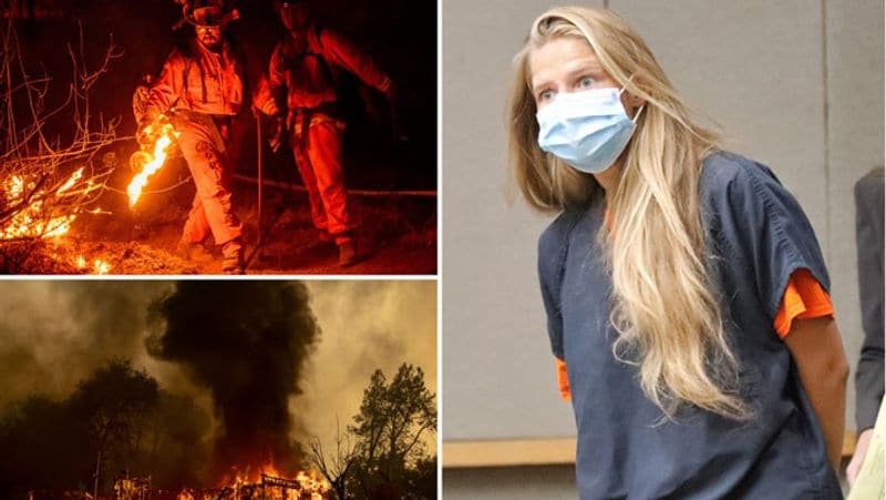 Wildfire in California,Threat to the life of the world rare sequoia trees KPA