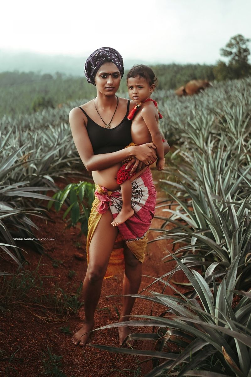 Mother and child photographed from Chengara as viral in social media