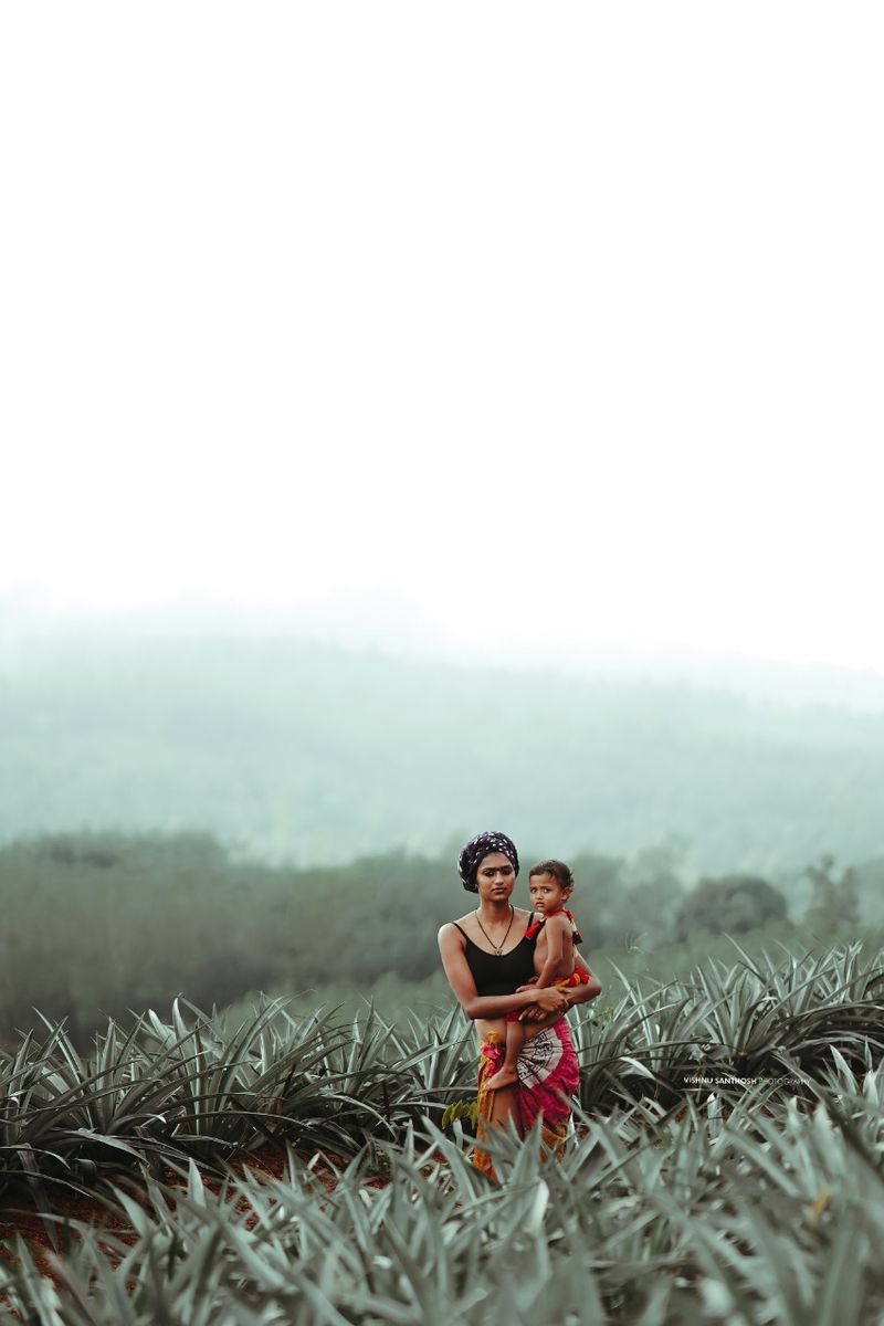 Mother and child photographed from Chengara as viral in social media