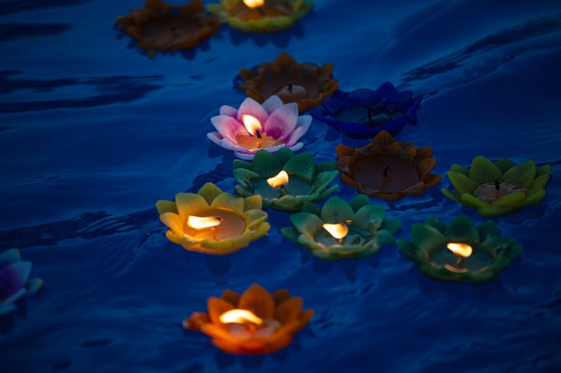 Loy Krathong Thai people celebrate after covid