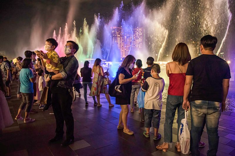Loy Krathong Thai people celebrate after covid