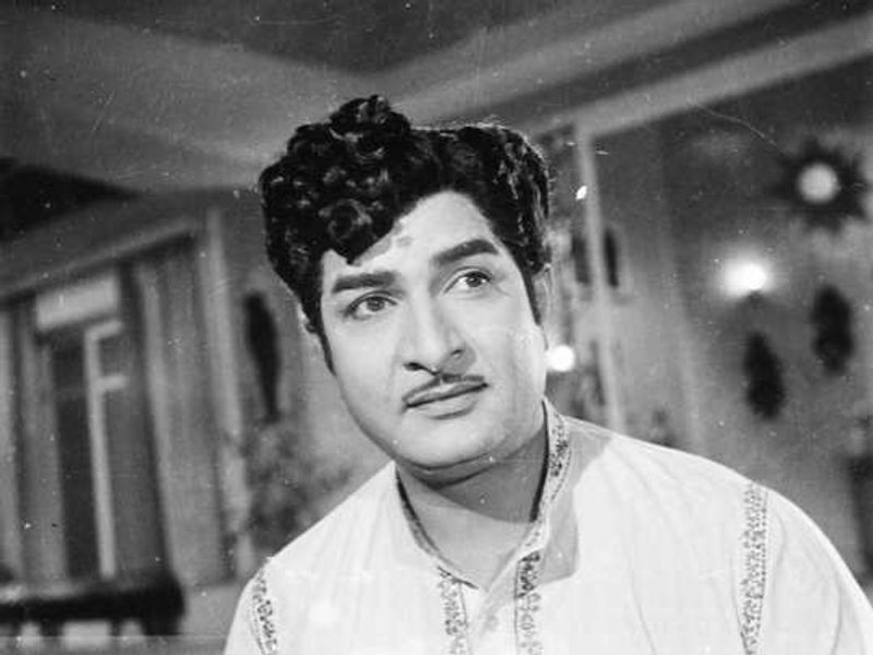 once kaikala satyanarayana had negitive image in society due to his villain roles