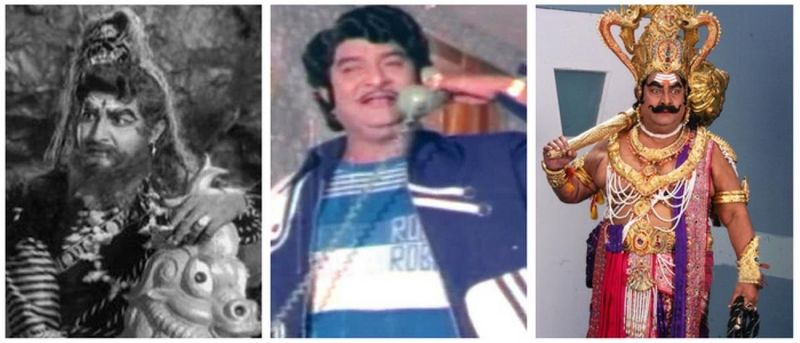 once kaikala satyanarayana had negitive image in society due to his villain roles