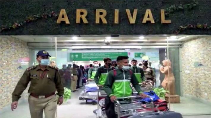 junior hockey world cup 2021 Pakistan team arrives in Bhubaneswar junior hockey world cup 2021 Pakistan team arrives in Bhubaneswar