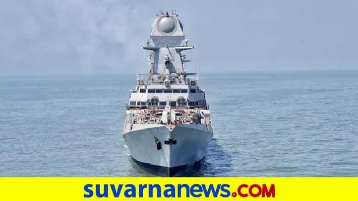 Defence Minister Rajnath Singh to formally commission INS Visakhapatnam in Mumbai pod Defence Minister Rajnath Singh to formally commission INS Visakhapatnam in Mumbai pod