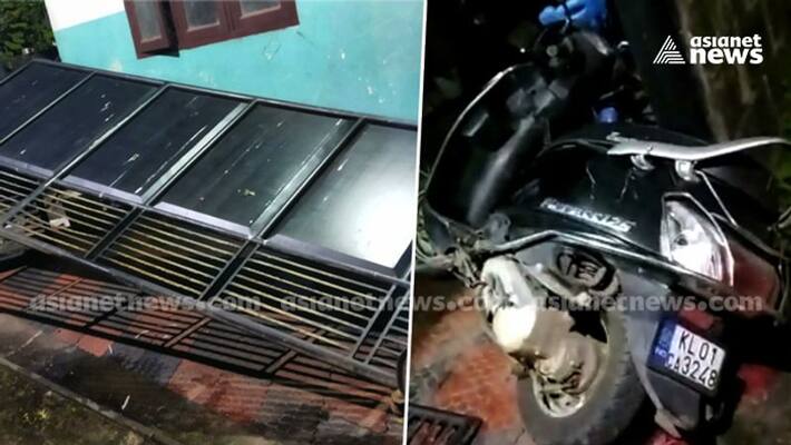 cpm leaders house attacked in Kazhakkoottam drug mafia suspected cpm leaders house attacked in Kazhakkoottam drug mafia suspected