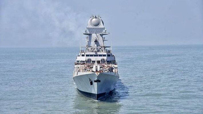 INS Visakhapatnam Joins Navy Missile Attack Make in india Make For the world INS Visakhapatnam Joins Navy Missile Attack Make in india Make For the world