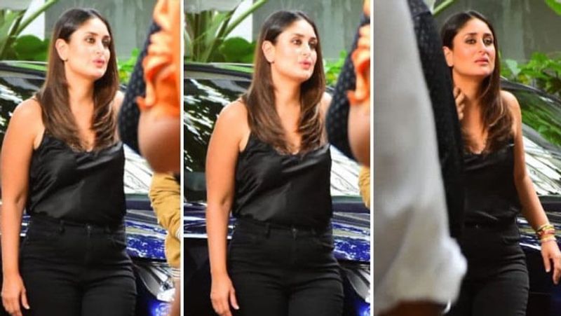 kareena kapoor troll for wearing nighty, bollywood actress spotted shotting in mumbai KPJ