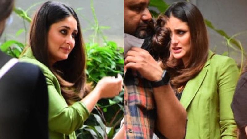 kareena kapoor troll for wearing nighty, bollywood actress spotted shotting in mumbai KPJ