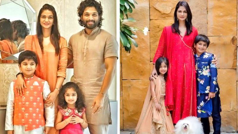 Allu Arjun Celebrate his Daughter Allu Arha Birthday and Shares Photo with family kpg