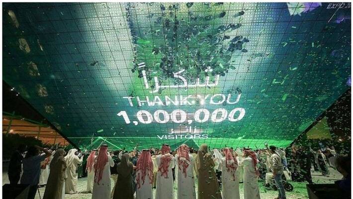 Saudi pavilion crossed 10 lakh visitors in 49 days Saudi pavilion crossed 10 lakh visitors in 49 days