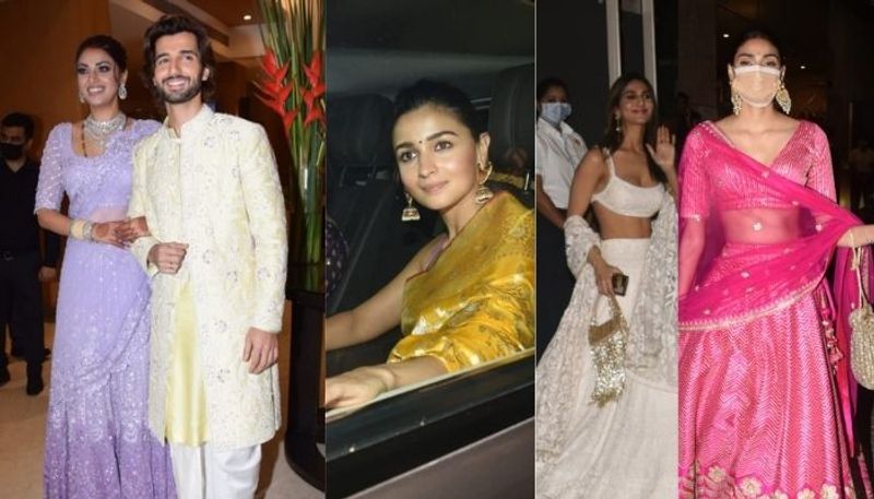Aditya Seal-Anushka Ranjan marriage: Alia Bhatt, Vaani Kapoor, Athiya Shetty and more arrive in style SCJ