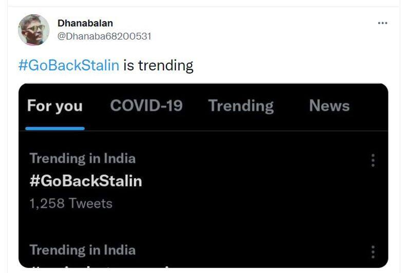 GoBackStalin trending twitter