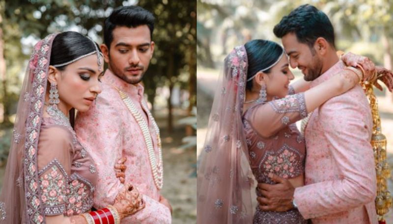Unmukt Chand marries his long time girlfriend, fitness trainer Simran Khosla, See pics
