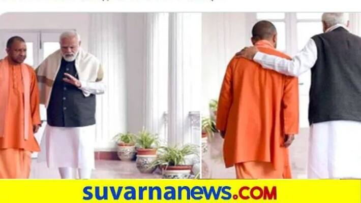 PM Modi Yogi adityanath Photo viral on internet snr PM Modi Yogi adityanath Photo viral on internet snr