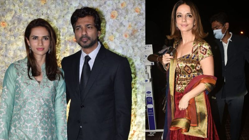 Bollywood celebrities Alia Bhat Athiya shetty attend Anushka Rajans wedding