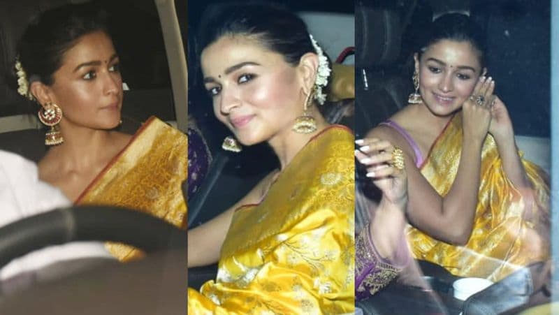 Bollywood celebrities Alia Bhat Athiya shetty attend Anushka Rajans wedding