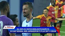 ISL 2021-22, Match Highlights (Game 3), SCEB vs JFC: SC East Bengal settles for a 1-1 draw against Jamshedpur FC (WATCH)-ayh