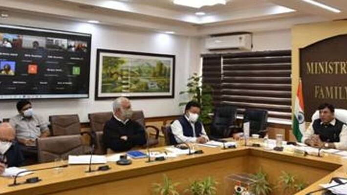 Union Health Minister Dr. Mansukh Mandaviya holds review meeting of Corona Vaccination Campaign KPA Union Health Minister Dr. Mansukh Mandaviya holds review meeting of Corona Vaccination Campaign KPA