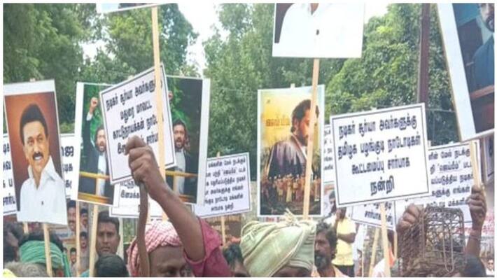 If anything happens against Surya we will throw a snake at them ... the gathered tribesmen ..! If anything happens against Surya we will throw a snake at them ... the gathered tribesmen ..!