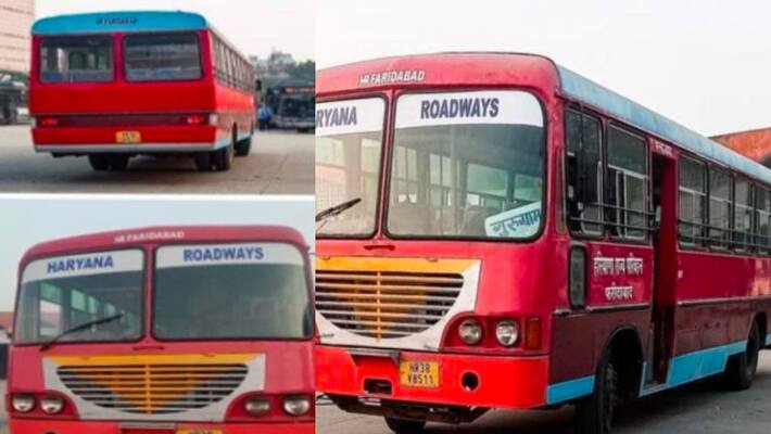 Fake news is being spread regarding red color of Haryana Roadways buses kpn Fake news is being spread regarding red color of Haryana Roadways buses kpn