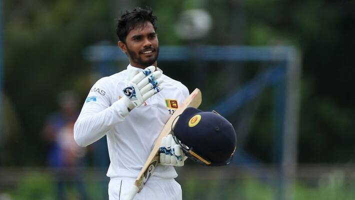 SL vs WI: Sri Lanka's Dhananjaya de Silva gets out hit-wicket in a rare mode-VIDEO SL vs WI: Sri Lanka's Dhananjaya de Silva gets out hit-wicket in a rare mode-VIDEO