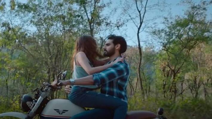 Ahan shetty about lip lock in Tadap movie Ahan shetty about lip lock in Tadap movie