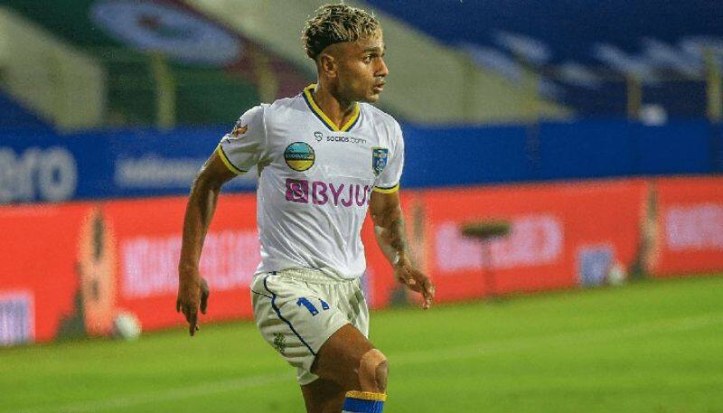 Young Kerala blasters winger need two week for recover from injury