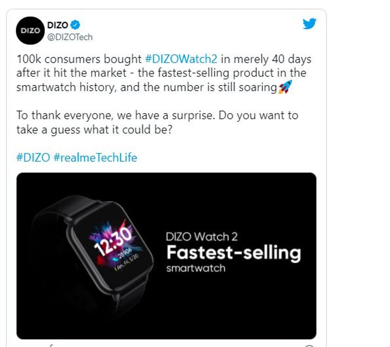 Amazing craze: One lakh people bought this smartwatch in 40 days, all records broken