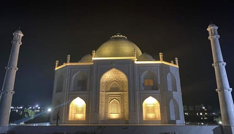 Man gifts a taj mahal Like a home to Wife
