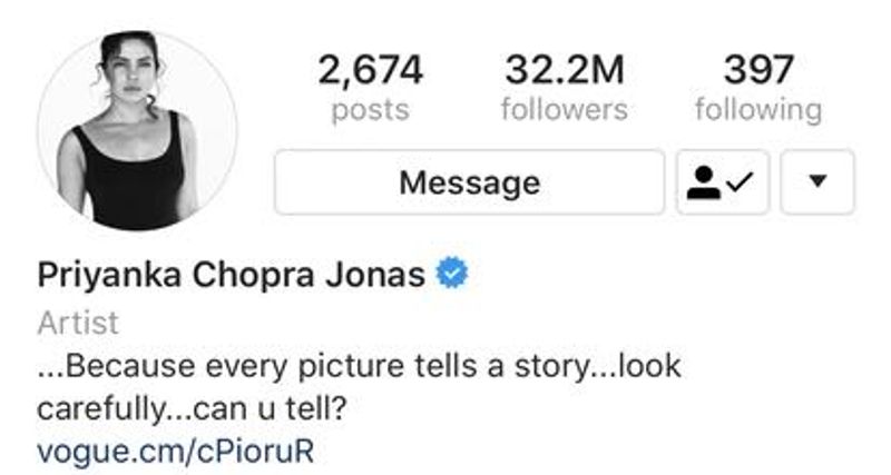 priyanka chopra remove jonas name from instagram divorce rumors viral