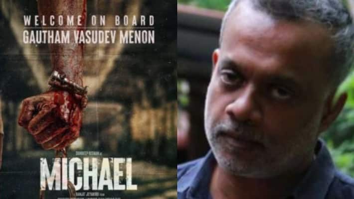 Gautham Vasudev Menon as antagonist in Sundeep Kishan Michael Gautham Vasudev Menon as antagonist in Sundeep Kishan Michael