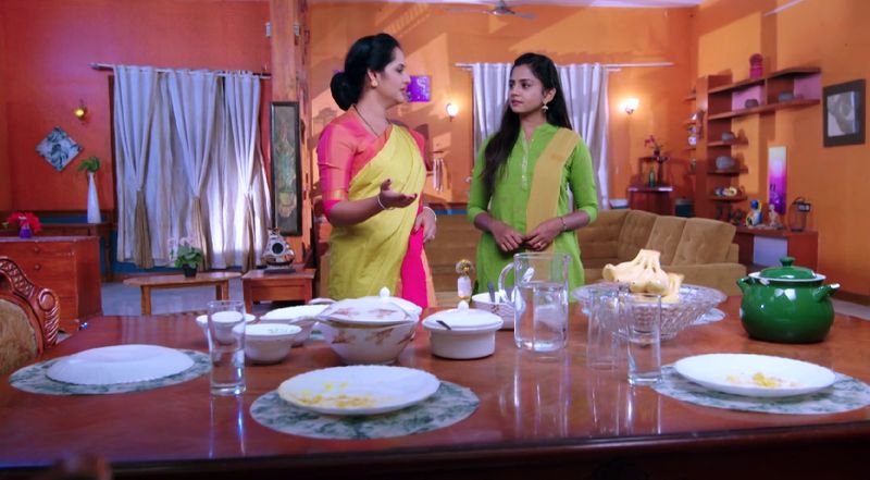 Vasudhara gets upset when Jagathi lashes out at her in todays guppedantha manasu serial episode