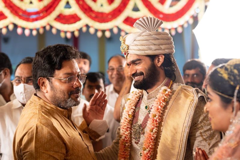 new couple karthikeya lohitha looks adorable marriage photos goes viral