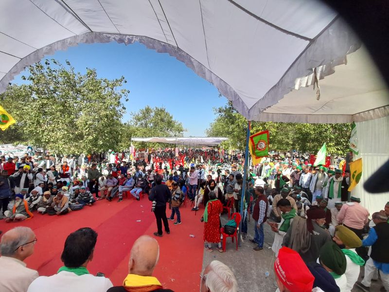 Kisan Mahapanchayat wants assurance for In the repeal of fam laws