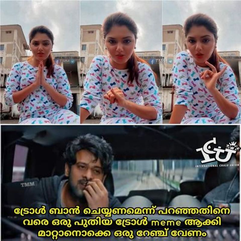 Troll against Gayatri Suresh s demand to ban trolls