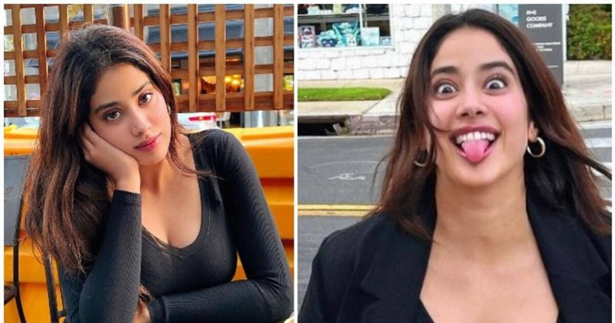 Janhvi Kapoor: ஓவர் கோட்டை விட குட்டியான உடை! அதிலும் ஓப்பன் வைத்து கிளாமரில் புகுந்து விளையாடும் ஜான்வி கபூர்
