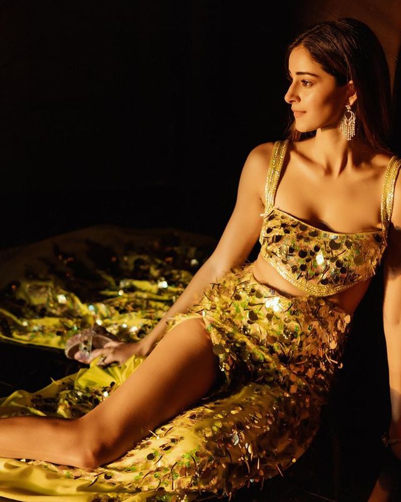 Liger heroine Ananya panday sensational hot photos