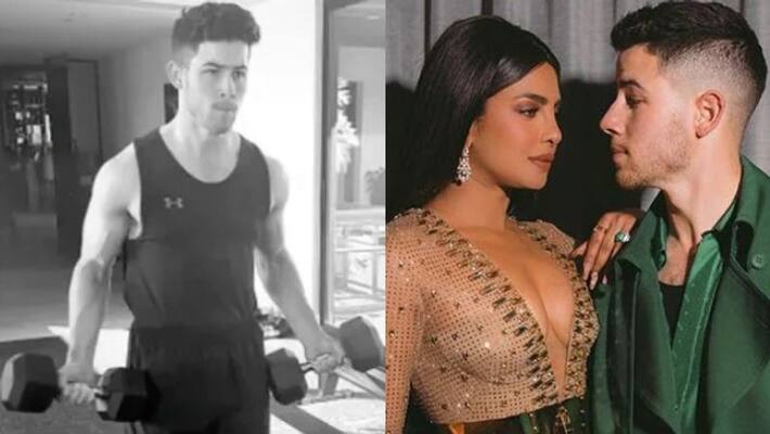 Priyanka Chopra Leaves Comment On Nick Jonas workout video Priyanka Chopra Leaves Comment On Nick Jonas workout video