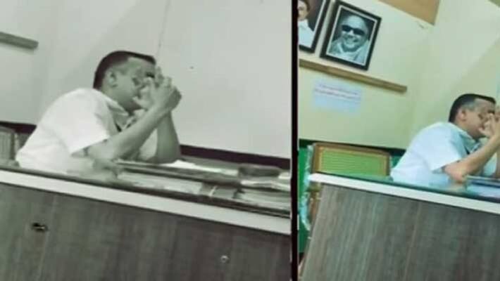 Government official asking for bribe ... viral video Government official asking for bribe ... viral video