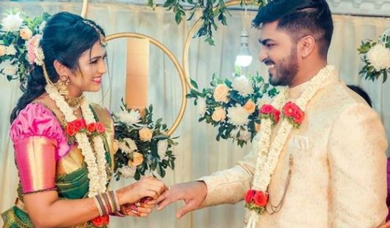 Kannada Lakshmi baramma fame Rashmi Prabhakar gets engaged to Nikhil vcs