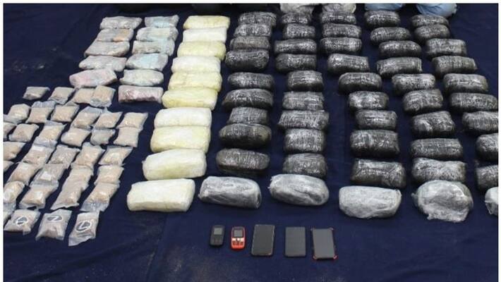 four Asians arrested in Oman for smuggling Narcotics four Asians arrested in Oman for smuggling Narcotics
