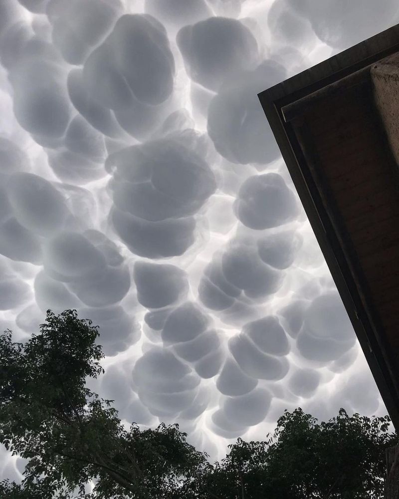 Wonder and worry about Mammatus clouds in the Argentine sky