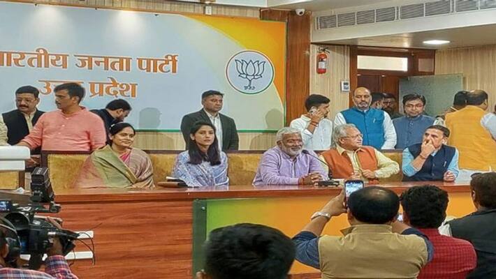 UP Election 2022 Big blow to Congress Rae Bareli MLA Aditi Singh joins BJP UP Election 2022 Big blow to Congress Rae Bareli MLA Aditi Singh joins BJP
