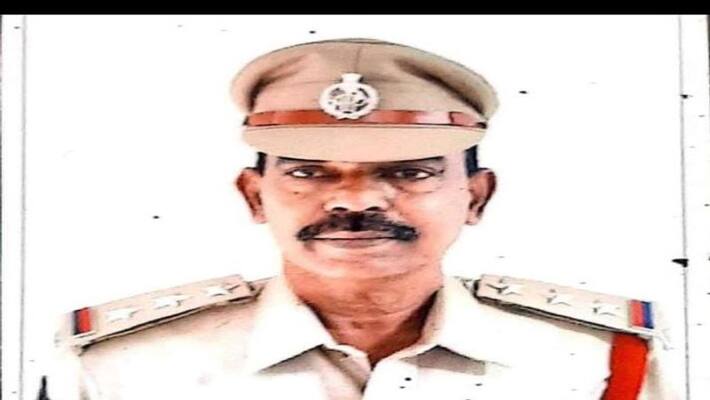 road accident at visakhapatnam... three town CI death road accident at visakhapatnam... three town CI death