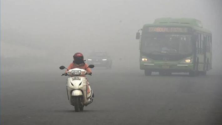 Delhi pollution, AQI is presently at 330 in the Very Poor category, as per SAFAR-India KPA Delhi pollution, AQI is presently at 330 in the Very Poor category, as per SAFAR-India KPA