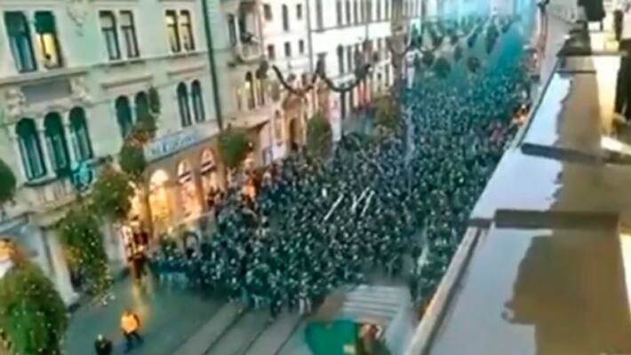 Fake video viral in the name of protests in Austria kpn Fake video viral in the name of protests in Austria kpn